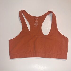 MATE the Label Women's Rust Sports Bra, size Medium